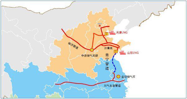青宁天然气管道全线贯通，我国中东部又增一条天然气调配大通道